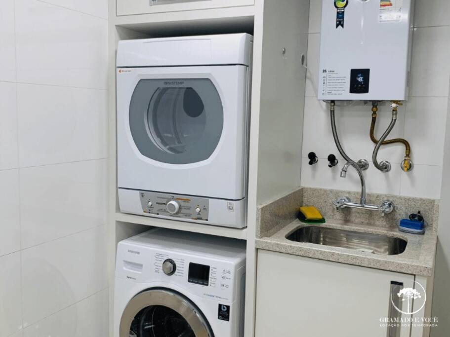 Apartamento Novo No Centro De กรามาโด ภายนอก รูปภาพ