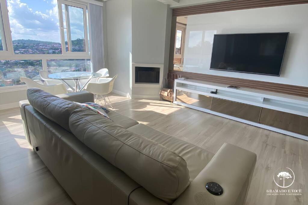 Apartamento Novo No Centro De กรามาโด ภายนอก รูปภาพ